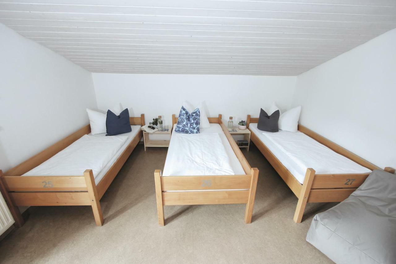 Berg Blick Jugendherberge Mit Privatzimmer Kochel am See Exterior foto