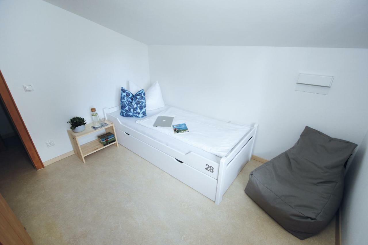 Berg Blick Jugendherberge Mit Privatzimmer Kochel am See Exterior foto