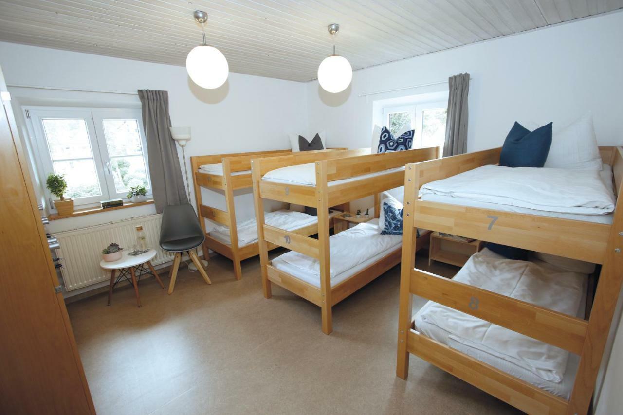 Berg Blick Jugendherberge Mit Privatzimmer Kochel am See Exterior foto
