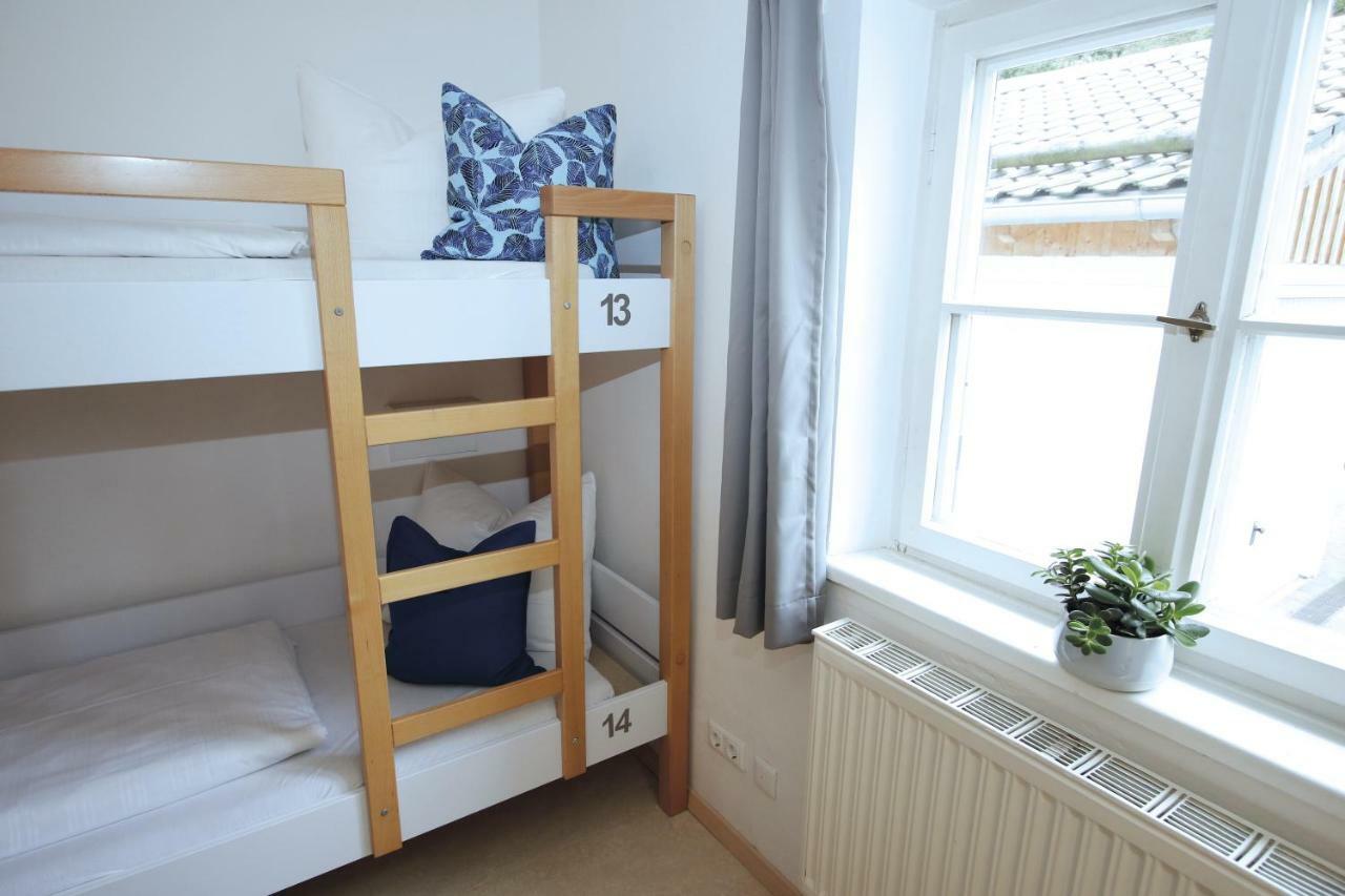Berg Blick Jugendherberge Mit Privatzimmer Kochel am See Exterior foto